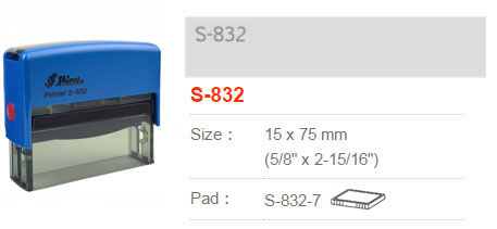 Shiny S832 ไม่มีหมึก