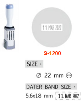 ด้ามธรรมดา มีวันที่&nbsp;Shiny S-1200 R22&nbsp;-&nbsp;อังกฤษ