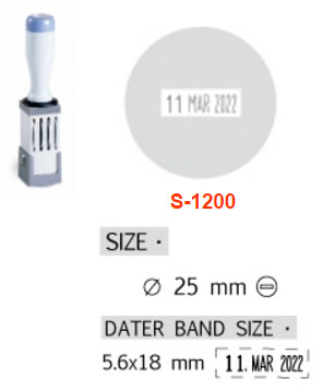 ด้ามธรรมดา มีวันที่&nbsp;Shiny S-1200 R25&nbsp;-&nbsp;อังกฤษ