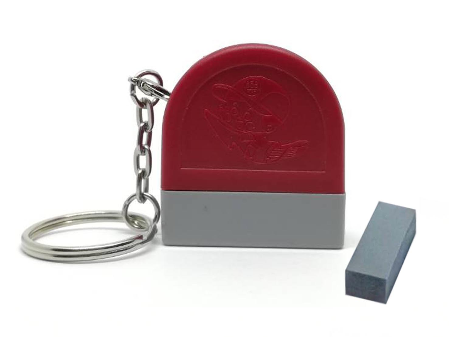 ด้าม+ยาง Flash HA0926 แดงทึบ (พวงกุญแจ)