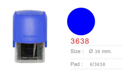 Trodat TR-3638 ECO หมึกสีน้ำเงิน