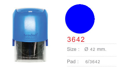 Trodat TR-3642 ECO หมึกสีน้ำเงิน