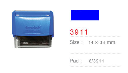 Trodat TR-3911 ECO หมึกสีน้ำเงิน