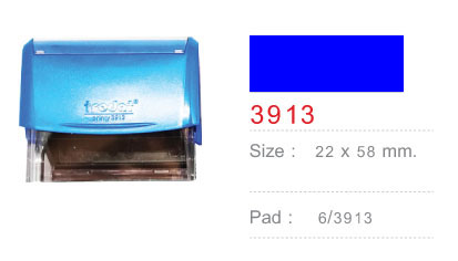 Trodat TR-3913 ECO หมึกสีน้ำเงิน