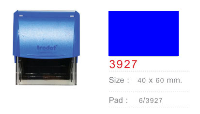 Trodat TR-3927 ECO หมึกสีน้ำเงิน