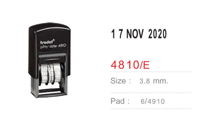 Trodat TR-4810/E - Date ไม่มีหมึก