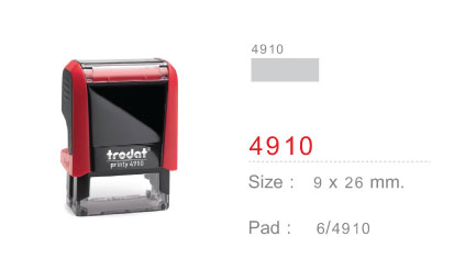 Trodat TR-4910 ไม่มีหมึก