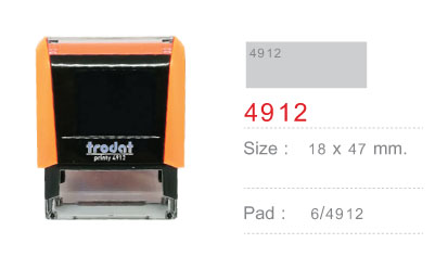 Trodat TR-4912 ไม่มีหมึก