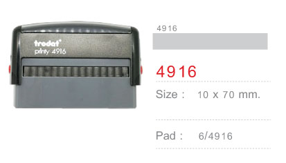 Trodat TR-4916 ไม่มีหมึก