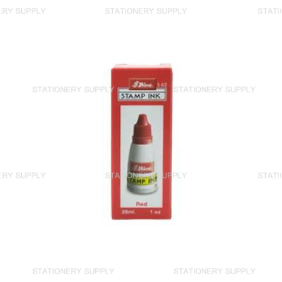 Shiny หมึกเติมตรายาง 28 ซีซี. สีแดง (แพ็ค1ขวด)
