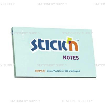 โพสต์อิทสติ๊กเอ็น No.21155 3 x 5 สีฟ้า