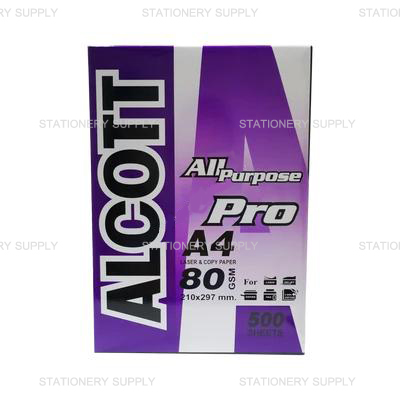 กระดาษ ALCOTT  80 G  A4