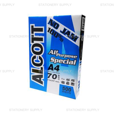 กระดาษ ALCOTT  70 G  A4
