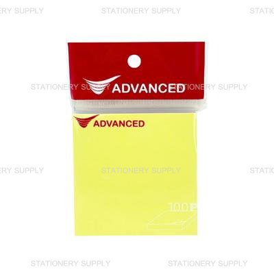 Advanced กระดาษโน๊ต คละสีพาสเทล 3 x 3 นิ้ว 76x76 มม. (แพ็ค12เล่ม)