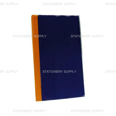สมุดปกน้ำเงิน 2/80-70 ปอนด์ หุ้มปกพลาสติก