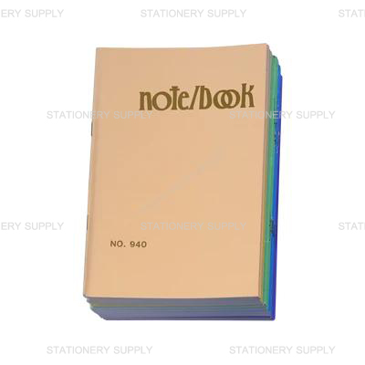 สมุดปกสี 940  10 บ.พิมพ์ทอง