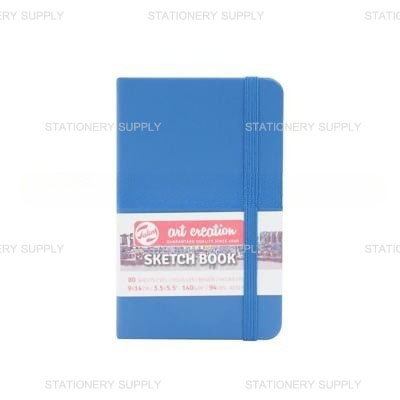 สมุดสเก็ตซ์ปกหนัง สีกรม 9x14 ซม. 140 แกรม (แพ็ค1เล่ม)