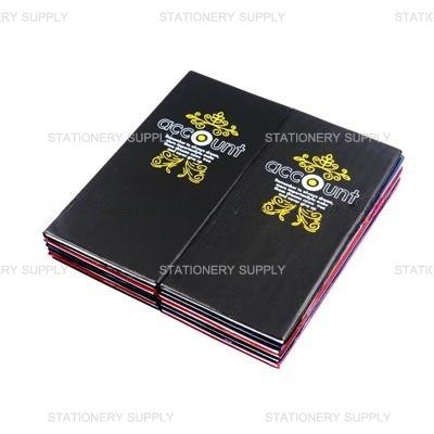 Mayflower สมุดบัญชี M220/100 ปกหนัง (แพ็ค12เล่ม)