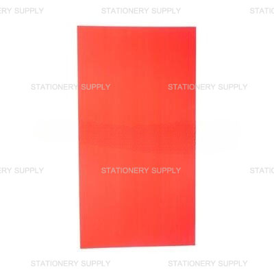 แผ่นลูกฟูก 3 มม. 130 x 245 ซม. สีแดง แผ่นละ