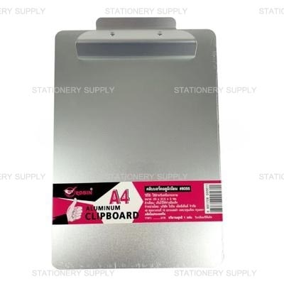 Robin คลิบบอร์ดอลูมิเนียม A4 8055 หัวคลิปใหญ่