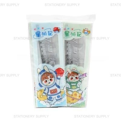 ชุดเรขา การ์ตูน 4 ชิ้น No.6062