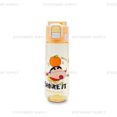Disney กระบอกน้ำพลาสติก ลายชินจัง สีส้ม 560 ml.PLX-41802 (แพ็ค1อัน)