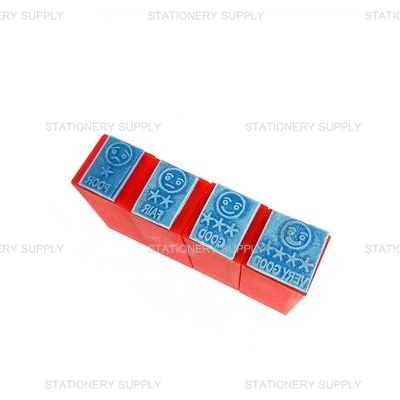 ตรายางรูปพระจันทร์ยิ้ม  อังกฤษ