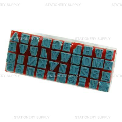 ตรายาง A.B.C 40ตัว1 เซ็น