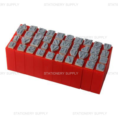 ตรายาง A.B.C(40ตัว1.5เซ็น)