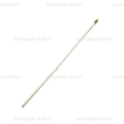 เสาธงพลาสติกพร้อมหัว 1.20  เมตร