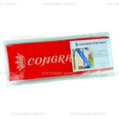สายสะพาย ผู้ใหญ่ Congratulation