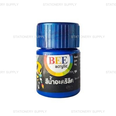สีอะครีลิค BEE 20 cc.สีน้ำเงิน
