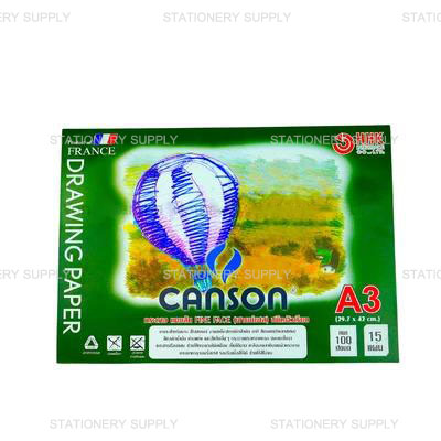 วาดเขียนแคนสัน เรียบ A3-180G เขียว