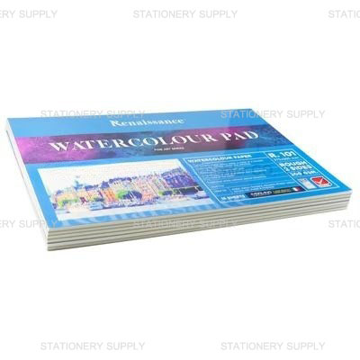 Renaissance สมุดวาดเขียน R-101 375x555 มม.หยาบ ฟ้า