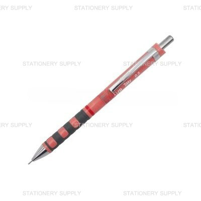 ดินสอกด รอตติ้ง ติ้กกี้ 0.5 สีแดงกุหลาบ