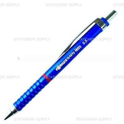 ดินสอกด รอตติ้ง ติ๊กกี้ เรโทร 0.5 สีน้ำเงิน