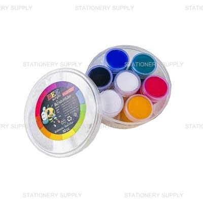 Bee สีอะครีลิค ชุดแม่สี 10 cc คละสี (แพ็ค6ห่อ)