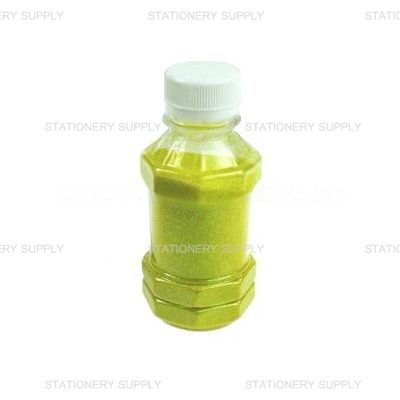 กากเพชรขวดรังนก สีเหลือง