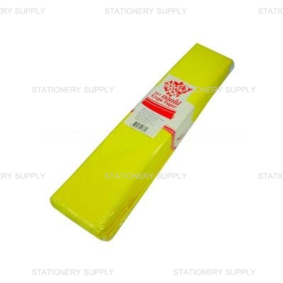 กระดาษย่น 8 ฟุต No.011 สีเหลือง