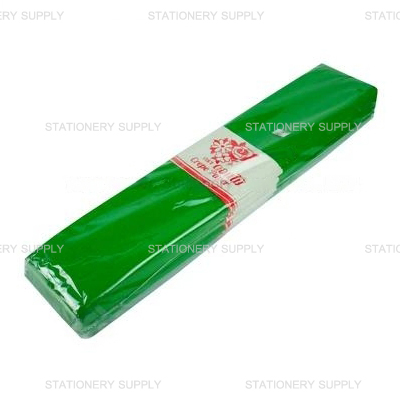 กระดาษย่น 8 ฟุต No.077 สีเขียวแก่