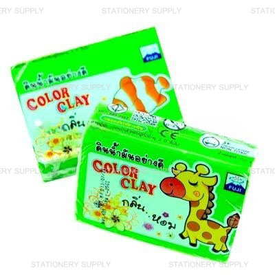 ดินน้ำมัน ฟูจิ No.150 ไร้สาร สีเขียวสด N.14