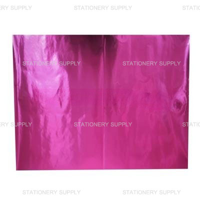 กระดาษอังกฤษ สี ชมพู ม้วน/20แผ่น