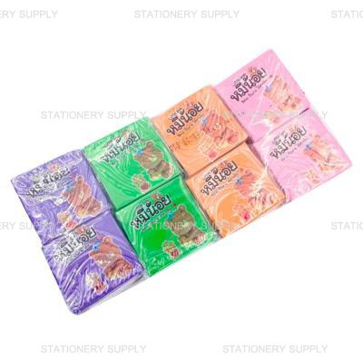 Little Bear ดินน้ำมัน หมีน้อย 12 สี 75 กรัม (แพ็ค24ก้อน)