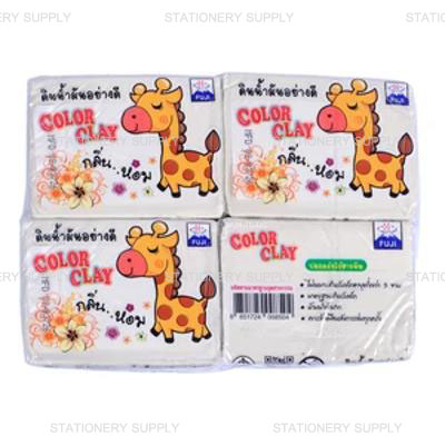 FUJI ดินน้ำมัน No.150 ไร้สาร สีขาว N.21 (แพ็ค12ก้อน)