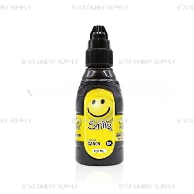 Smile น้ำหมึกเติมสำหรับ แคนนอน สีดำ 100 ml