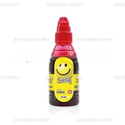Smile น้ำหมึกเติมสำหรับ แคนนอน สีชมพู 100 ml