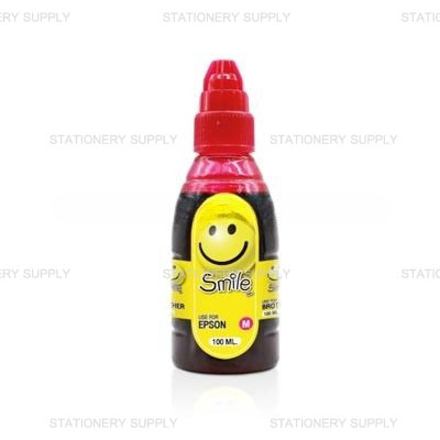 Smile น้ำหมึกเติมสำหรับ เอปสัน สีชมพู 100 ml