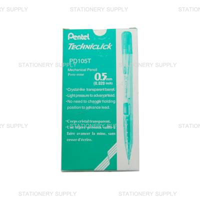 ดินสอกดข้างเพนเทล PD-105 สีเขียว