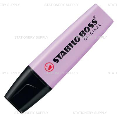 ปากกาเน้นข้อความ Stabil Boss Pastel สีม่วง No.155