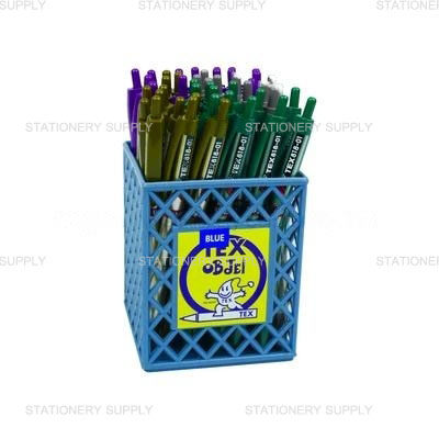 ปากกาลูกลื่น เท็กซ์ No.818 สีน้ำเงิน 0.5